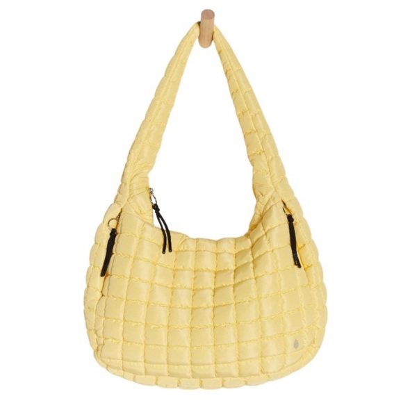FP Movement by Free People Handbags - Free People Movement Quilted Carryall Bag in Sour Citrus Or Bubblegum NWT